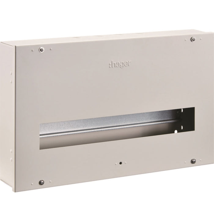 Hager Loadcentre 18 Pole 1 Row Surface Metal