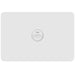 Hager Allure 1 Gang IP44 Plate Horizontal