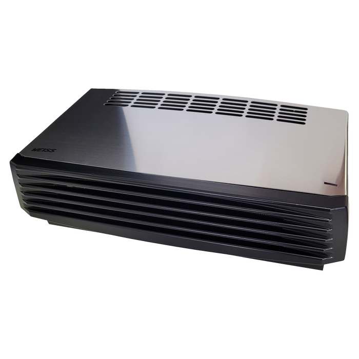 Weiss Wall mounted Tangential fan heater - Stainless steel