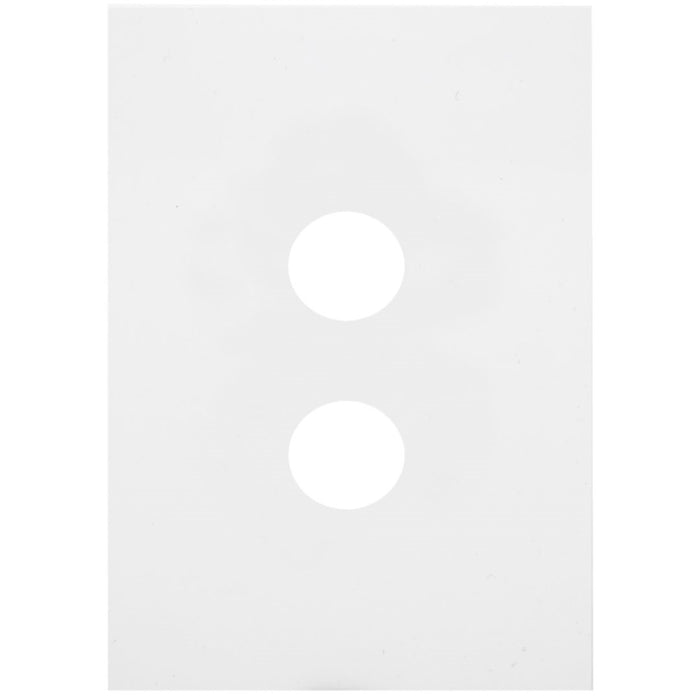 Hager Finesse 2 Gang Switch Plate