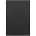 Hager Finesse Blank Plate - Horizontal Matt Black