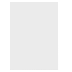 Hager Finesse Blank Plate - Horizontal Matt White