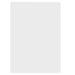 Hager Finesse Blank Plate - Horizontal Matt White