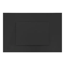 Hager Finesse Cable Entry Plate Matt Black