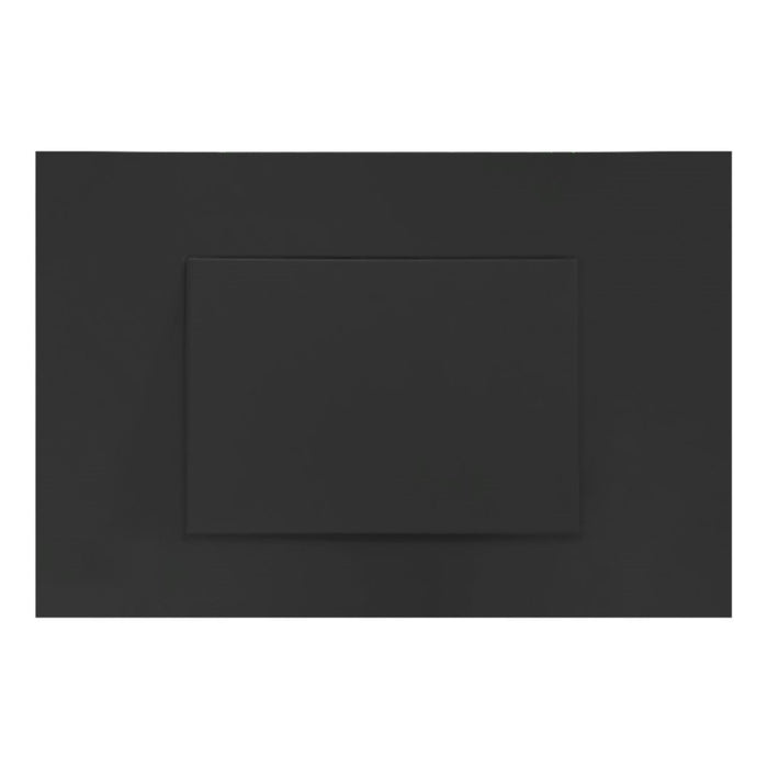 Hager Finesse Cable Entry Plate Matt Black