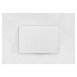 Hager Finesse Cable Entry Plate Matt White