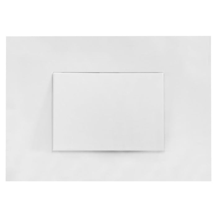Hager Finesse Cable Entry Plate Matt White