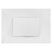 Hager Finesse Cable Entry Plate Matt White