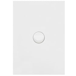 Hager Finesse 1 Gang Switch Plate c/w Mechs Matt White