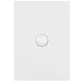 Hager Finesse 1 Gang Switch Plate c/w Mechs Matt White