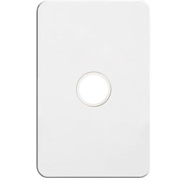 Hager Silhouette 1G Switch Plate No Mech