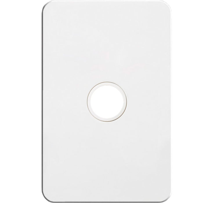 Hager Silhouette 1G Switch Plate No Mech