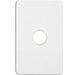 Hager Silhouette 1G Switch Plate No Mech