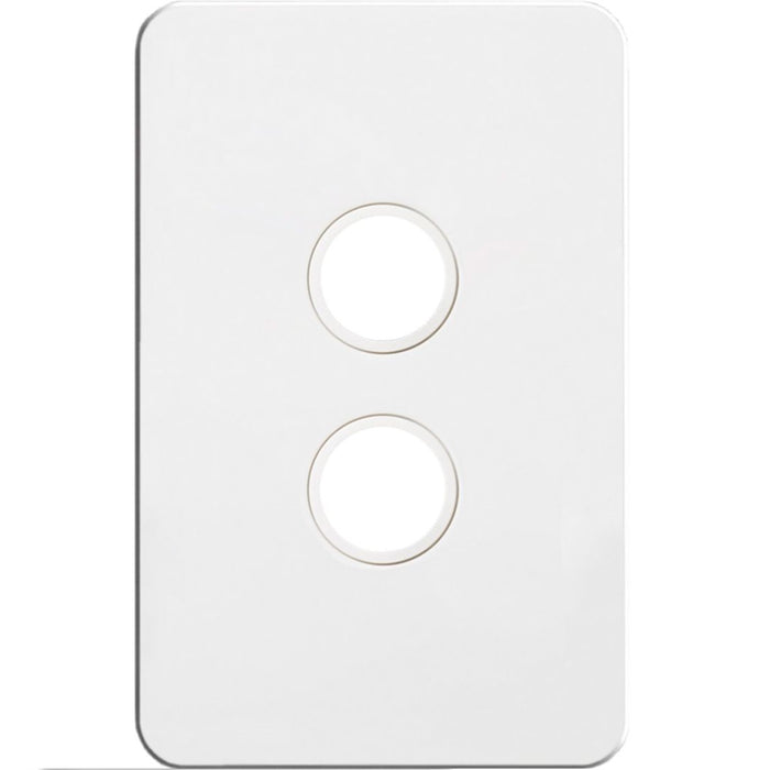 Hager Silhouette 2G Switch Plate No Mech