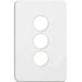 Hager Silhouette 3G Switch Plate No Mech