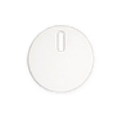 Hager Dimmer Caps For Wbmdupb And Wbmsll Gloss White