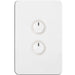 Hager Silhouette 2G Lp Electronic Switch Vertical