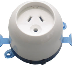 Hager Accessory 10A Round E Surface Socket