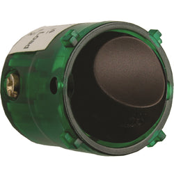 Hager Mechanism 10A Double Pole Matt Black