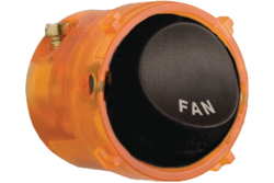 Hager Mechanism 20A Fan Matt Black
