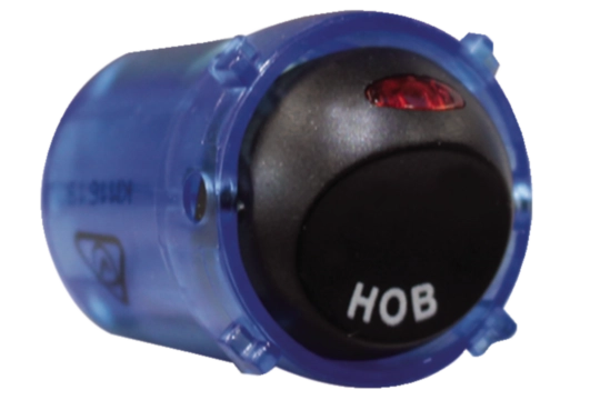 Hager Mechanism 32A Matt Black "Hot Water"