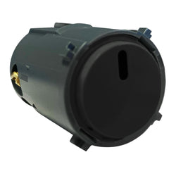 Hager Mechanical 240V Push Button Matt Black