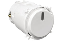 Hager Tactile 240V Push Button Matt White