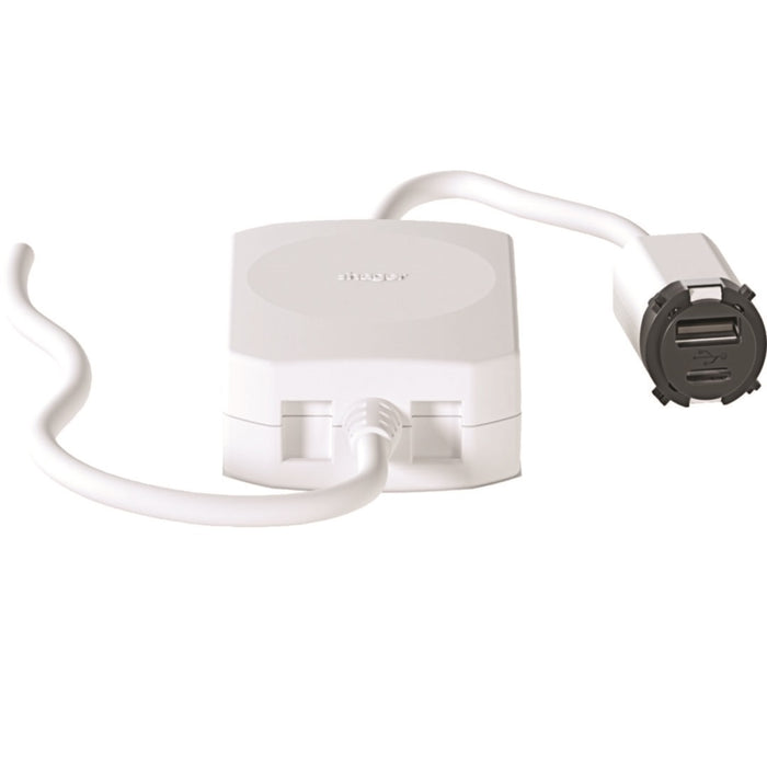 Hager Mechanism USB A + C Matt Black