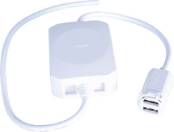 Hager Mechanism USB 2X2.1A - Matt White