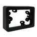 Hager Allure Mounting Block Matt Black