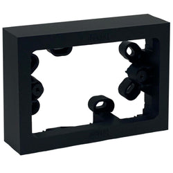 Hager Mounting Block Matt Black