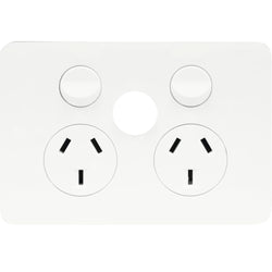 Hager Allure DGPO 10A Extra Switch Position No Mech Matt White