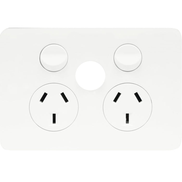 Hager Allure DGPO 10A Extra Switch Position No Mech Matt White