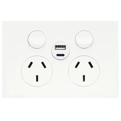 Hager Finesse DGPO + USB A+C