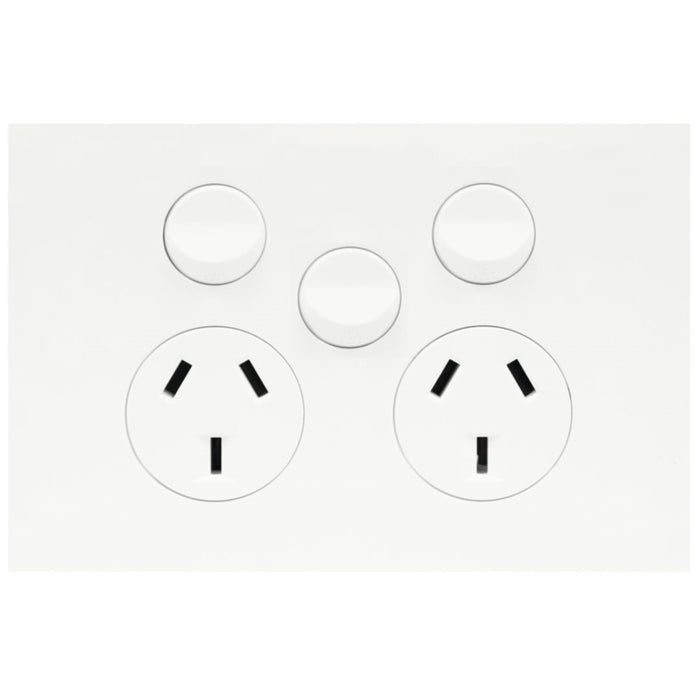 Hager Finesse DGPO 10A With Extra Switch