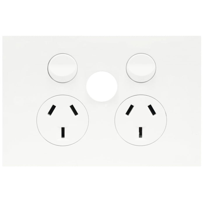 Hager Finesse DGPO 10A Blank Extra Switch