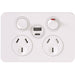 Hager Silhouette DGPO + USB A+C
