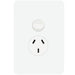 Hager Allure Single GPO 10A Vertical