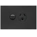 Hager Finesse Single GPO 10A With Round Earth Matt Black