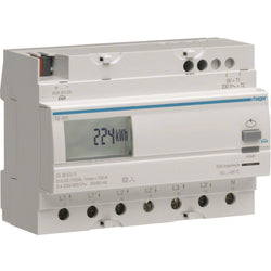 Hager 3Ph Kwhmeter Direct 100A KNX Output