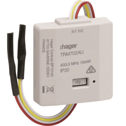 Hager FM RF 2 Binary Inputs Battery Powered