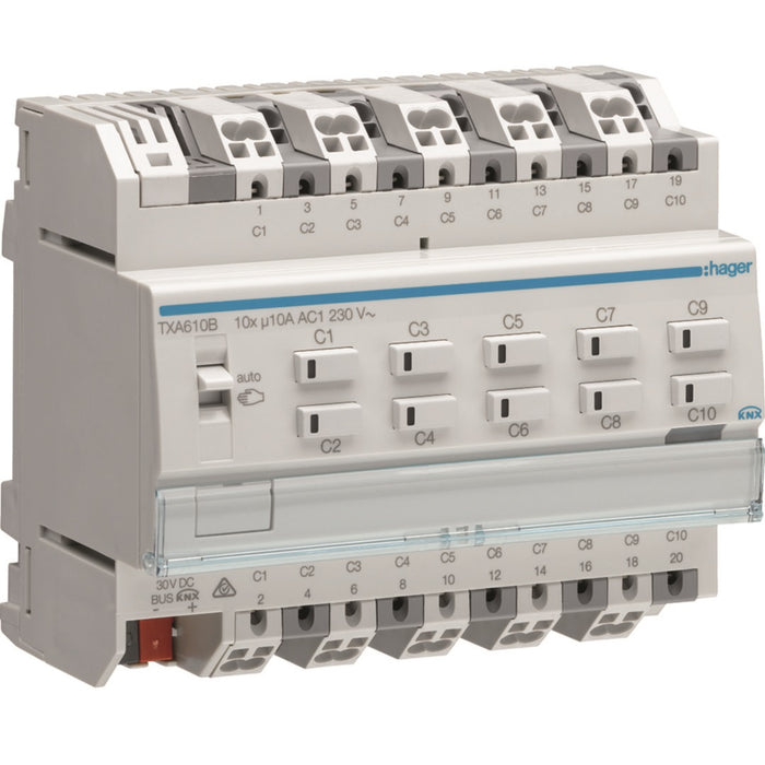 Hager Output 10 -Fold 10A / NE