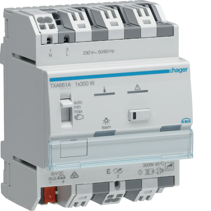 Hager Dimmer 1 Channel 300W NE
