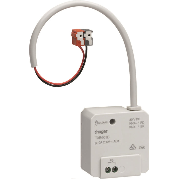 Hager Output Module 1X 10A /230V~ Flush KNX