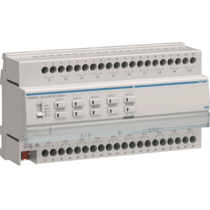 Hager Output 20 -Fold 16A C-Load Adapted / NE