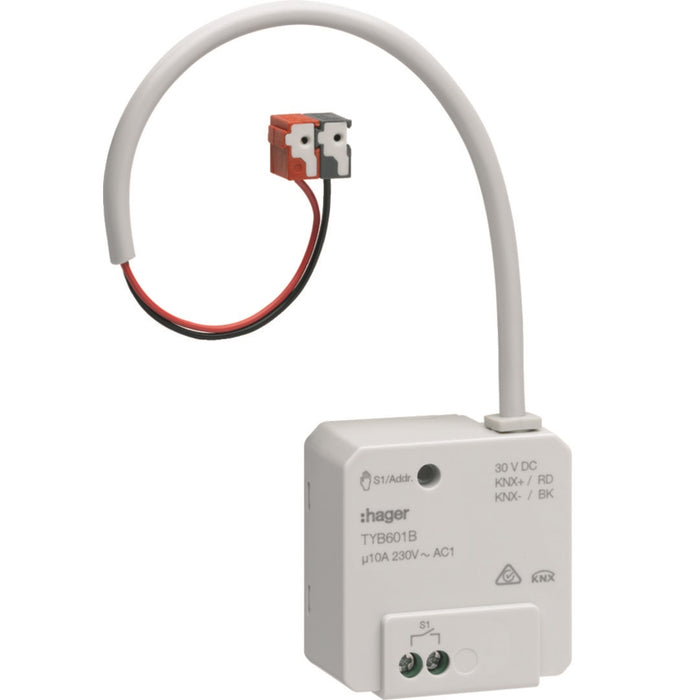Hager Output Module 1X 10A /230V~ Flush KNX