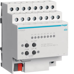 Hager Fancoil 2 Outputs 10A Hand Status