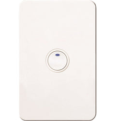 Hager Silhouette Tactile Swtch KNX 1Gang Led White