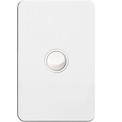 Hager Silhouette 1G Lp Switch Vertical