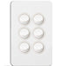 Hager Silhouette 6G Lp Switch Vertical